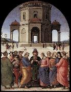 PERUGINO, Pietro Marriage of the Virgin af china oil painting reproduction